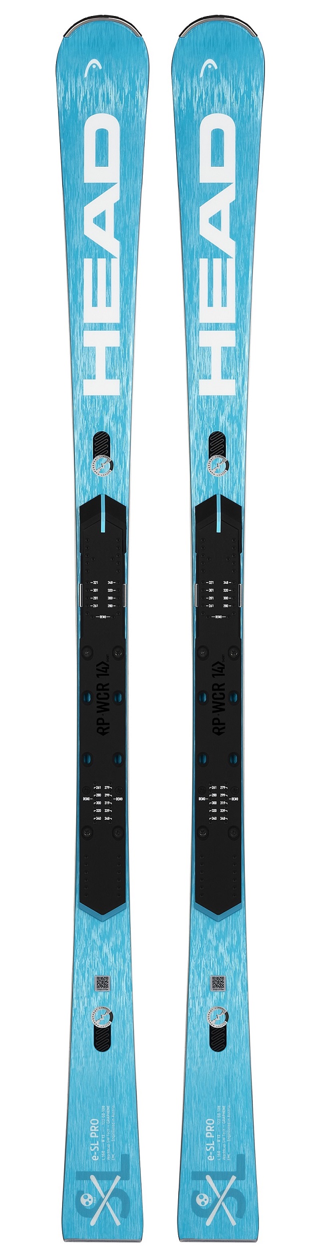 Горные лыжи Head WC REBELS е-SL Pro RP WCR 14 bl/wh - 155 см