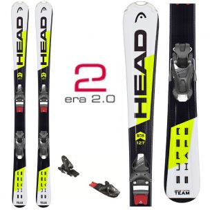 Горные лыжи HEAD Supershape Team HRS T (rd) + Крепления SX 4.5 R - 87 см