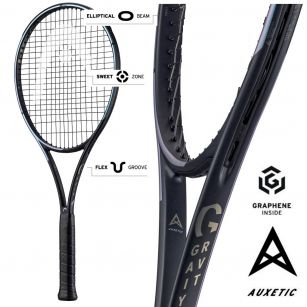 Ракетка теннисная Head GRAVITY MP L 2023 (ручка U2) без струн