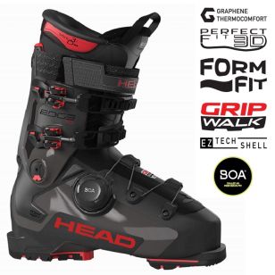 Горнолыжные ботинки Head EDGE 110 HV GW BOA  аnthracite/red - 27.5 см (Eur. 42.5)