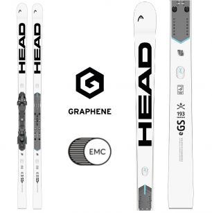 Горные лыжи Head WCR e-GS Rebel FIS SW RP WCR 14 wh/bk - 193 см