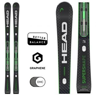Горные лыжи Head SUPERSHAPE e-Magnum SW BB-PR bk/ge - 170 см