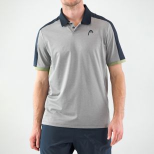 Head PADEL Tech Polo Shirt Men LN - 46/48 (S)