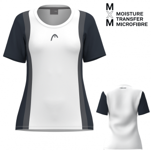 Head CLUB 25 Tech T-Shirt Girls NVWH - 164
