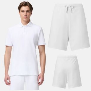 Head MOTION Sweat Shorts Unisex WH - S