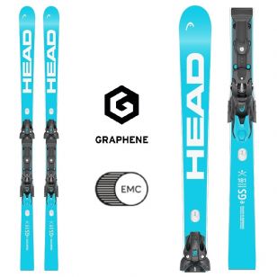 Горные лыжи Head WCR e-GS Rebel SW RP WCR 14 bl/wh  - 186 см