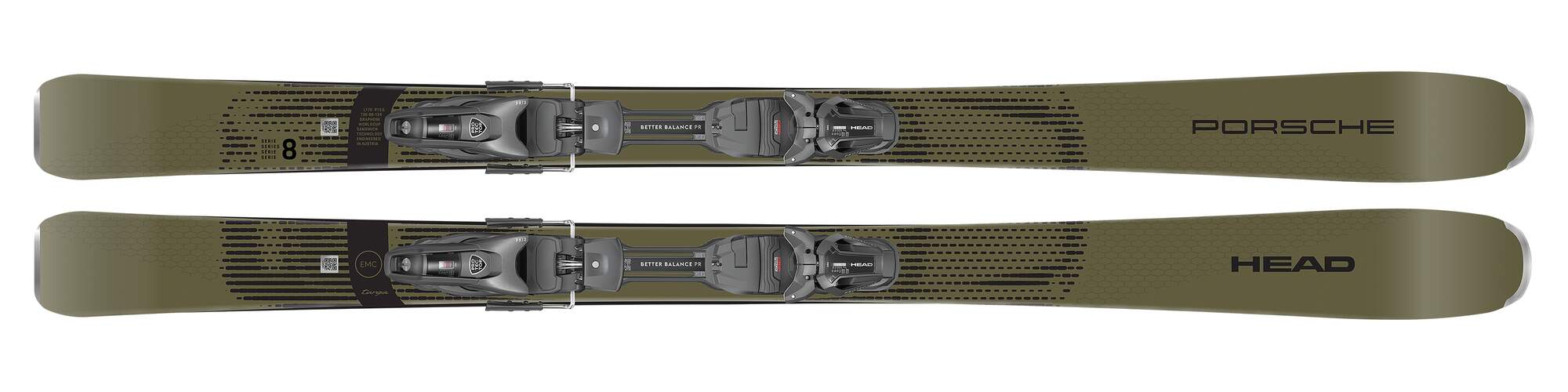 Горные лыжи Head PORSCHE 8 Series SW BB-PR gd/bk - 163 см