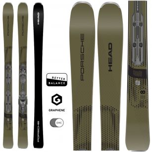 Горные лыжи Head PORSCHE 8 Series SW BB-PR gd/bk - 177 см
