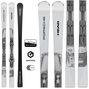 Горные лыжи Head PORSCHE 7 Series SW BB-PR grey/black - 163 см