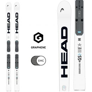 Горные лыжи Head WCR e.GS Rebel Team SW RP WCR T wh/bk - 140 см