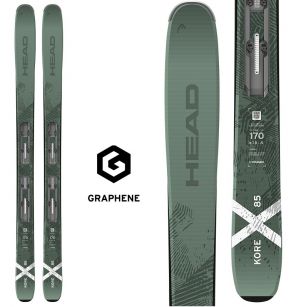 Горные лыжи Head KORE X 85 LYT-PR ge/wh - 163 см
