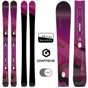 Горные лыжи Head E-TOTAL Joy SW SLR BB Joy Pro au/rd – 153 см