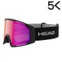 Маска Head NEVES PRO 5K red black S2 (день) - размер M