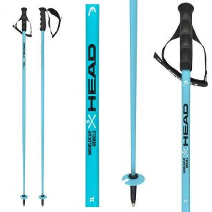Палки горнолыжные Head WORLDCUP SL speed blue - 135 см