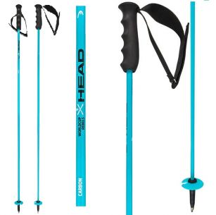 Палки горнолыжные Head WORLDCUP REBELS Carbon speed blue - 130 см