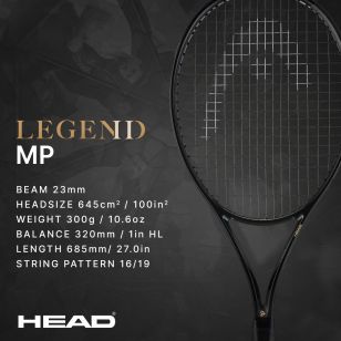  Ракетка теннисная Head SPEED MP LEGEND 2025 (ручка S2)