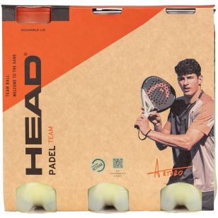 Мячи Head PADEL TEAM (3X3) - 9 мячей