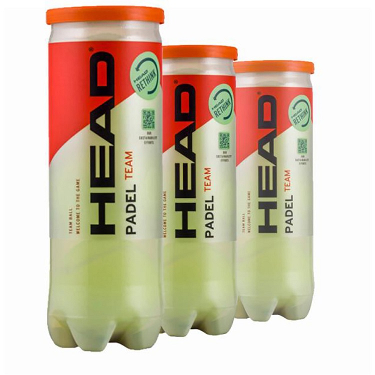 Мячи Head PADEL TEAM (3X3) - 9 мячей