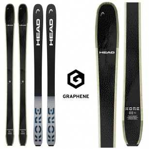 Горные лыжи Head KORE 88 Ti bk/gr – 163 см