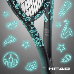 Ракетка теннисная Head BOOM MP L Neon 2025 (ручка U2) без струн