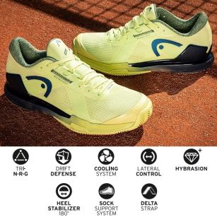 Теннисная обувь Head SPRINT PRO 4.0 Clay Men LINV - 32 см (Eur. 48.5)
