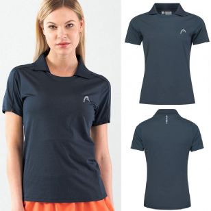 Head PADEL Tech Polo Shirt Women NV - 36/38 (S)