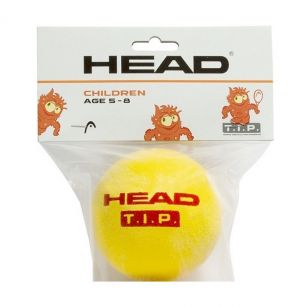 Мяч теннисный HEAD T.I.P. RED - FOAM BALL - 1 мяч