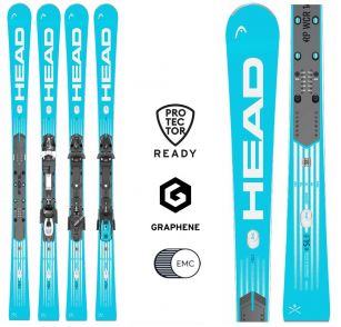 Горные лыжи Head WC Rebels e-SL Pro RP WCR 14 bl/wh - 160 см