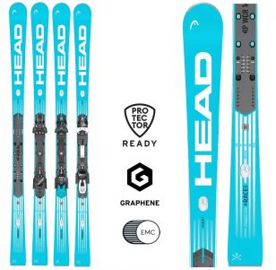 Горные лыжи Head WC Rebels e-Race Pro RP WCR 14 bl/wh - 165 см