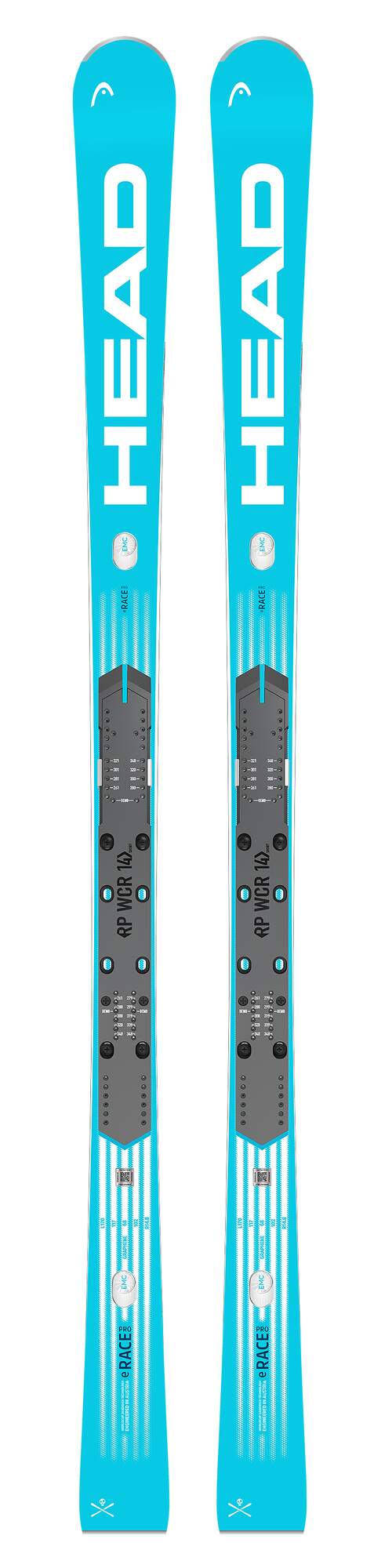 Горные лыжи Head WC Rebels e-Race Pro RP WCR 14 bl/wh - 165 см