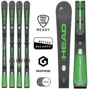 Горные лыжи Head SUPERSHAPE e-Magnum SW BB-PR bk/ge - 170 см