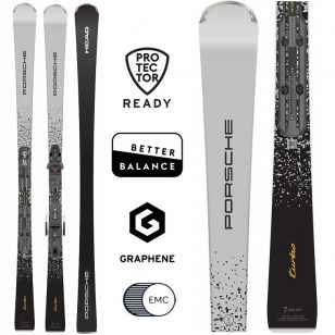 Горные лыжи Head PORSCHE 7 Series SW BB-PR gr/bk - 170 см