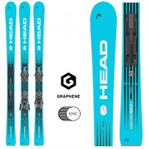 Горные лыжи Head WC е.RACE TEAM SW JRS bl/wh - 140 см