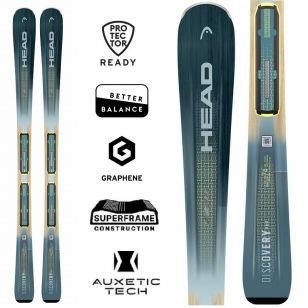 Горные лыжи Head DISCOVERY 74 Pro AM BB-PR dbl/yw – 170 см