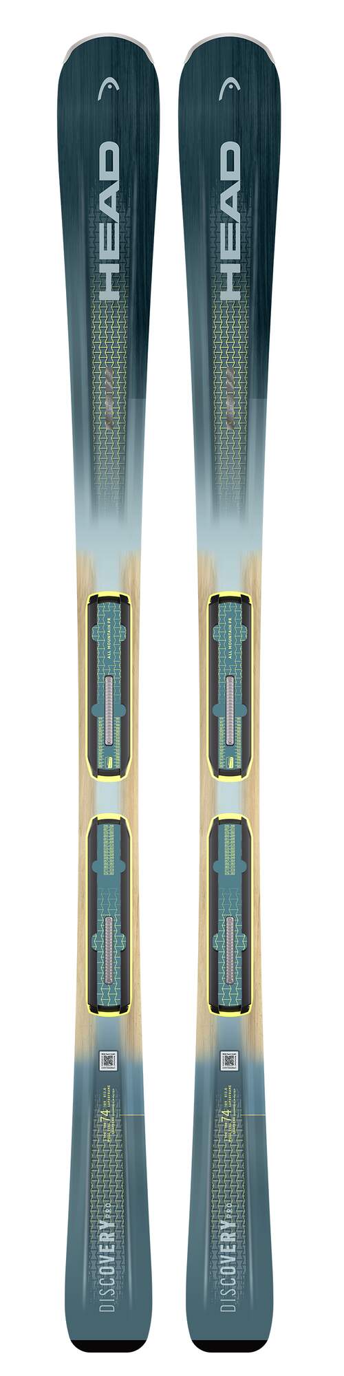 Горные лыжи Head DISCOVERY 74 Pro AM BB-PR dbl/yw – 170 см