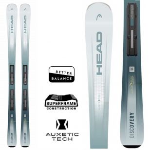 Горные лыжи Head DISCOVERY 74 AM BB-PR wh/bl – 170 см