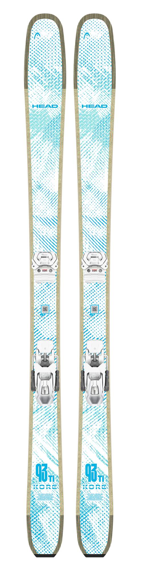 Горные лыжи Head KORE 93 Ti W wh/bl – 170 см