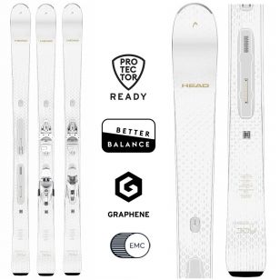Горные лыжи Head E-ABSOLUT JOY SLR BB Joy Pro wh – 143 см
