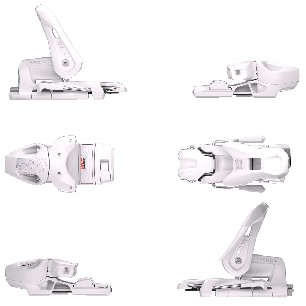 Крепления горнолыжные Head JRS 4.5 GW CA [I-80] s.wh/wh