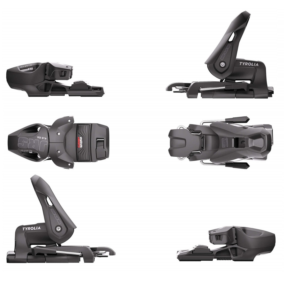 Крепления горнолыжные Head JRS 4.5 GW CA [I-80] s.bk