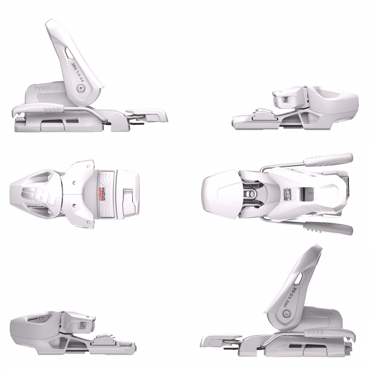 Крепления горнолыжные Head JRS 7.5 GW CA [H-78] s.wh/wh