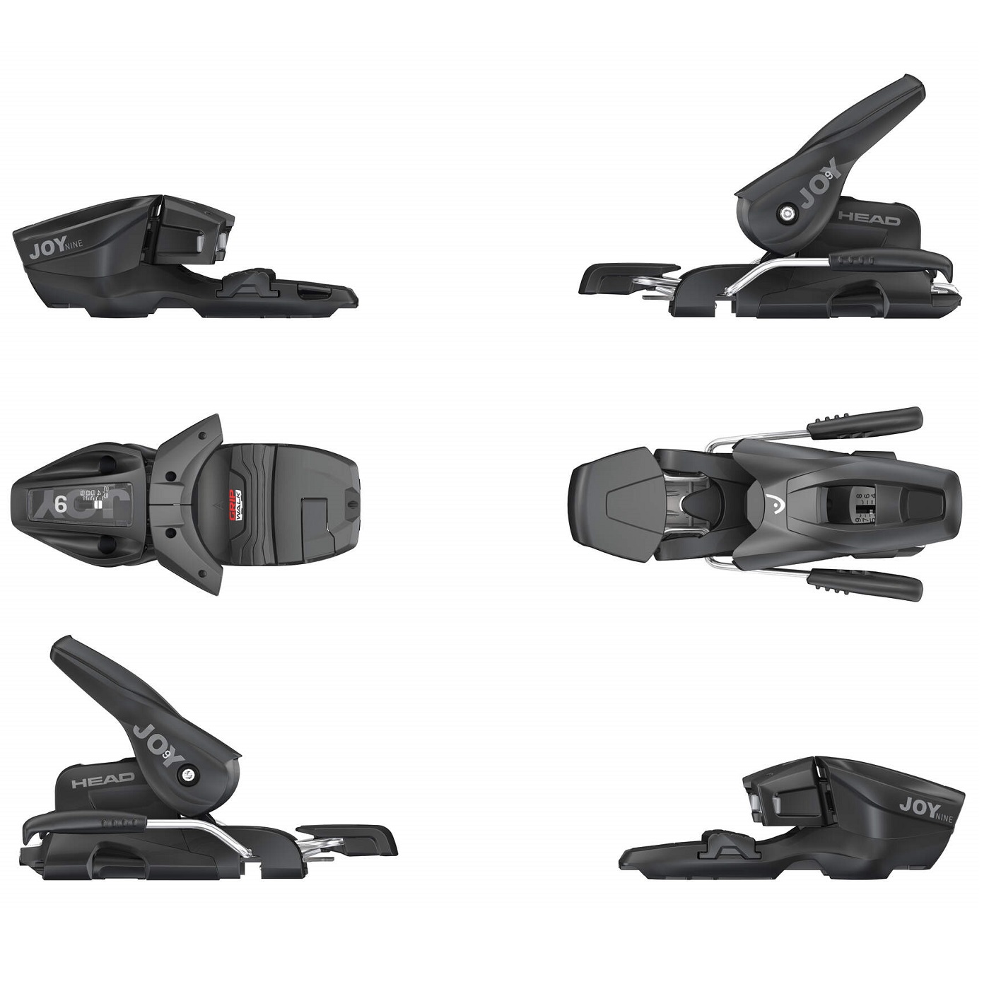 Крепления горнолыжные Head JOY 9 GW SLR [H-78] s.bk