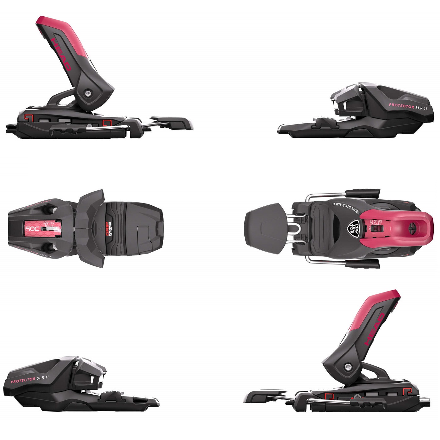 Крепления горнолыжные Head PROTECTOR SLR 11 GW [N-90] m.bk/plu