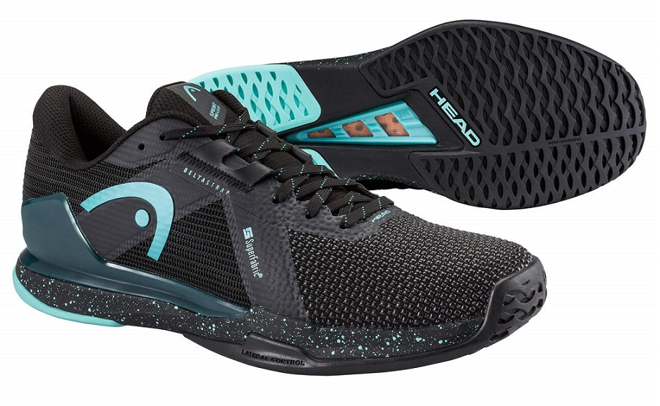 Теннисная обувь Head SPRINT PRO 4.0 SF Men BKTE - 27.5 см (Eur. 42.5)