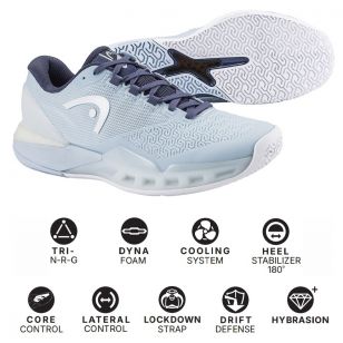 Теннисная обувь Head REVOLT PRO 5.0 Women LBDB - 25 см (Eur. 39)