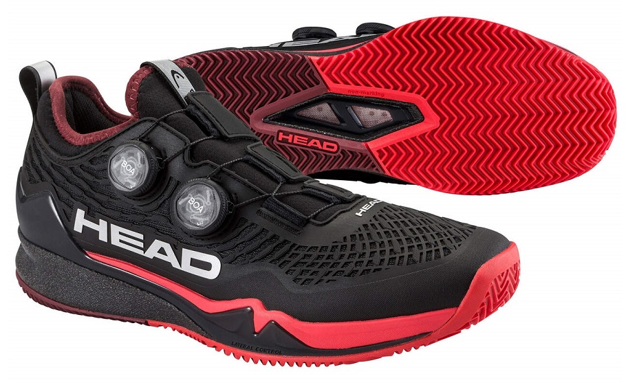 HEAD ENDURE Pro BOA Clay Men BKRD - 25 см (Eur. 39)