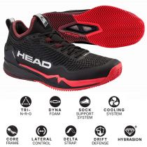 HEAD ENDURE Pro Clay Men BKRD - 28.5 см (Eur. 44)