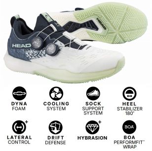 Обувь Head MOTION PRO 1.5 BOA Padel WHBB - 28 см (Eur. 43)