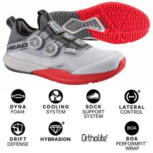 Обувь Head MOTION Pro BOA Pickleball LGRD - 29.5 см (Eur. 45)
