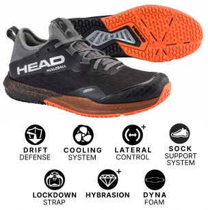 Обувь Head MOTION PRO Pickleball Men BKOR - 28.5 см (Eur. 44)